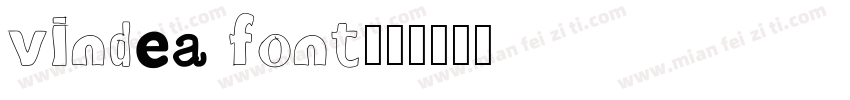 vindea font字体转换